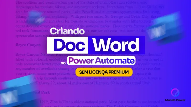 Criando DOC WORD Sem Premium