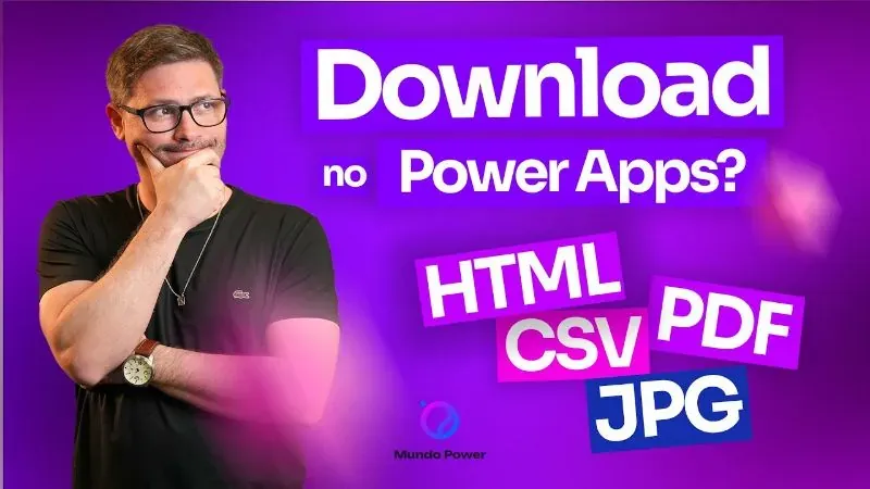 Como fazer Download no Power Apps